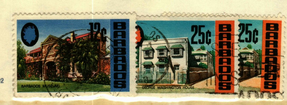 Barbados # 336,338 (2 copies) used