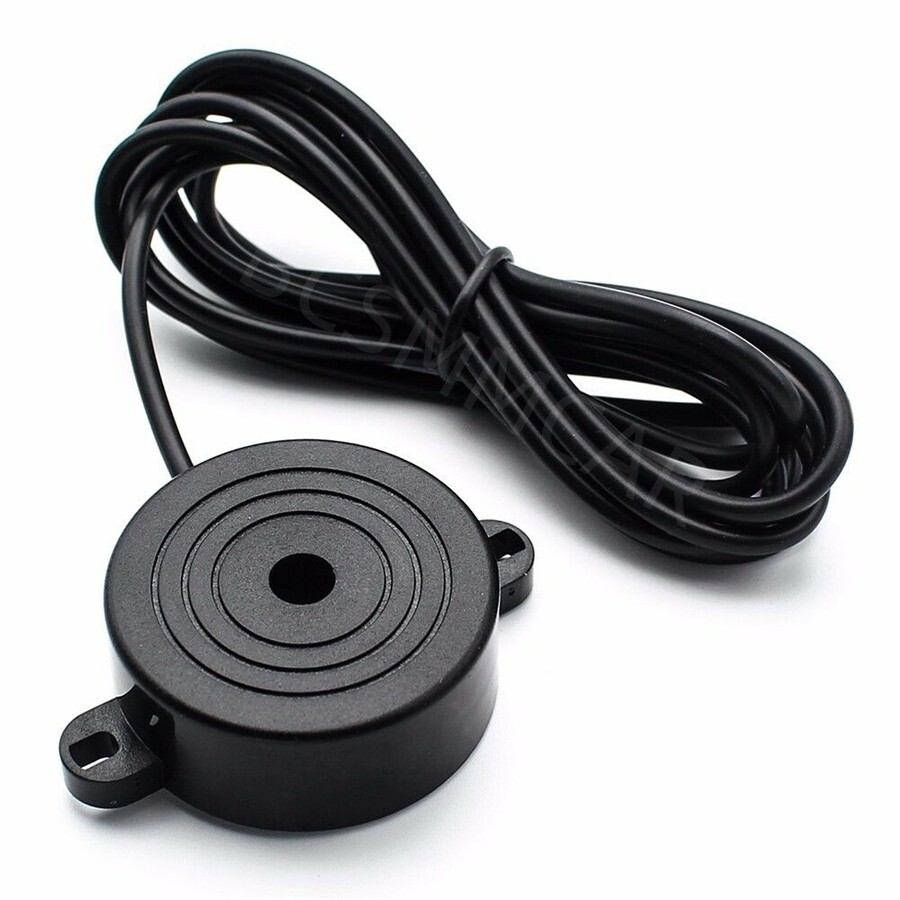 Car License Plate Frame Parking Sensor Radar With 2LED Rearview Backup Camera