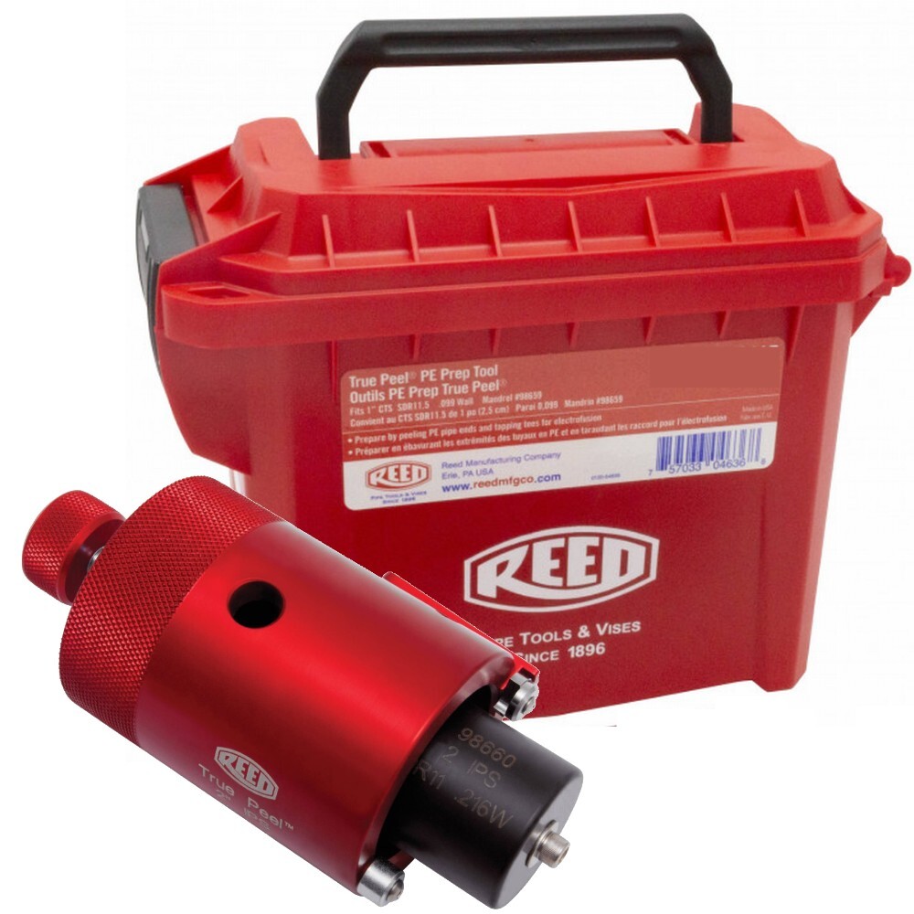 Reed Tool True Peel 2” IPS DR11 .216" Wall PE Pipe Electrofusion Prep