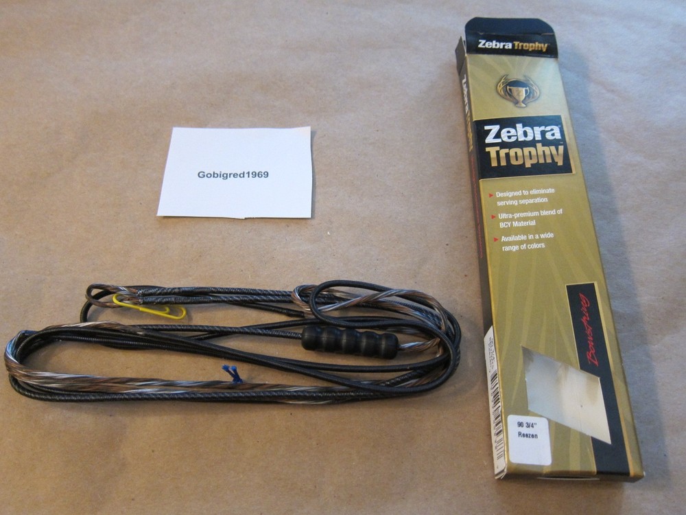 New Mathews Reezen 90 3/4" String Bowstring Zebra Trophy Brown Archery