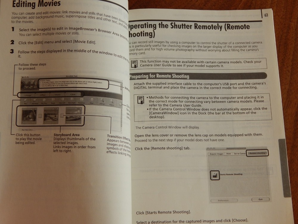 Canon Digital Camera Solution Disk Ver 30.2 CD ROM w Starter Guide 2007 MAC/WIN