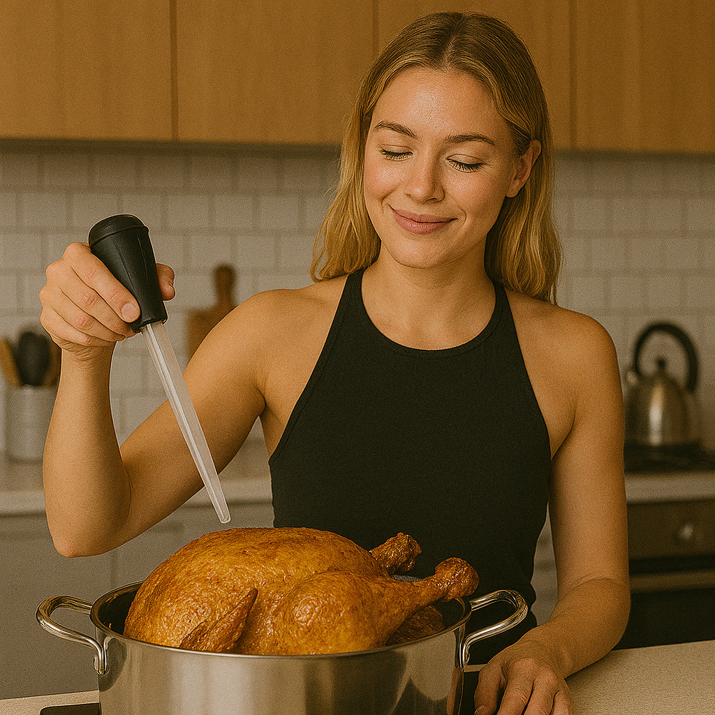 2-Pack Turkey Basters Heat-Resistant BPA-Free Food-Grade Cooking Tools for Roast