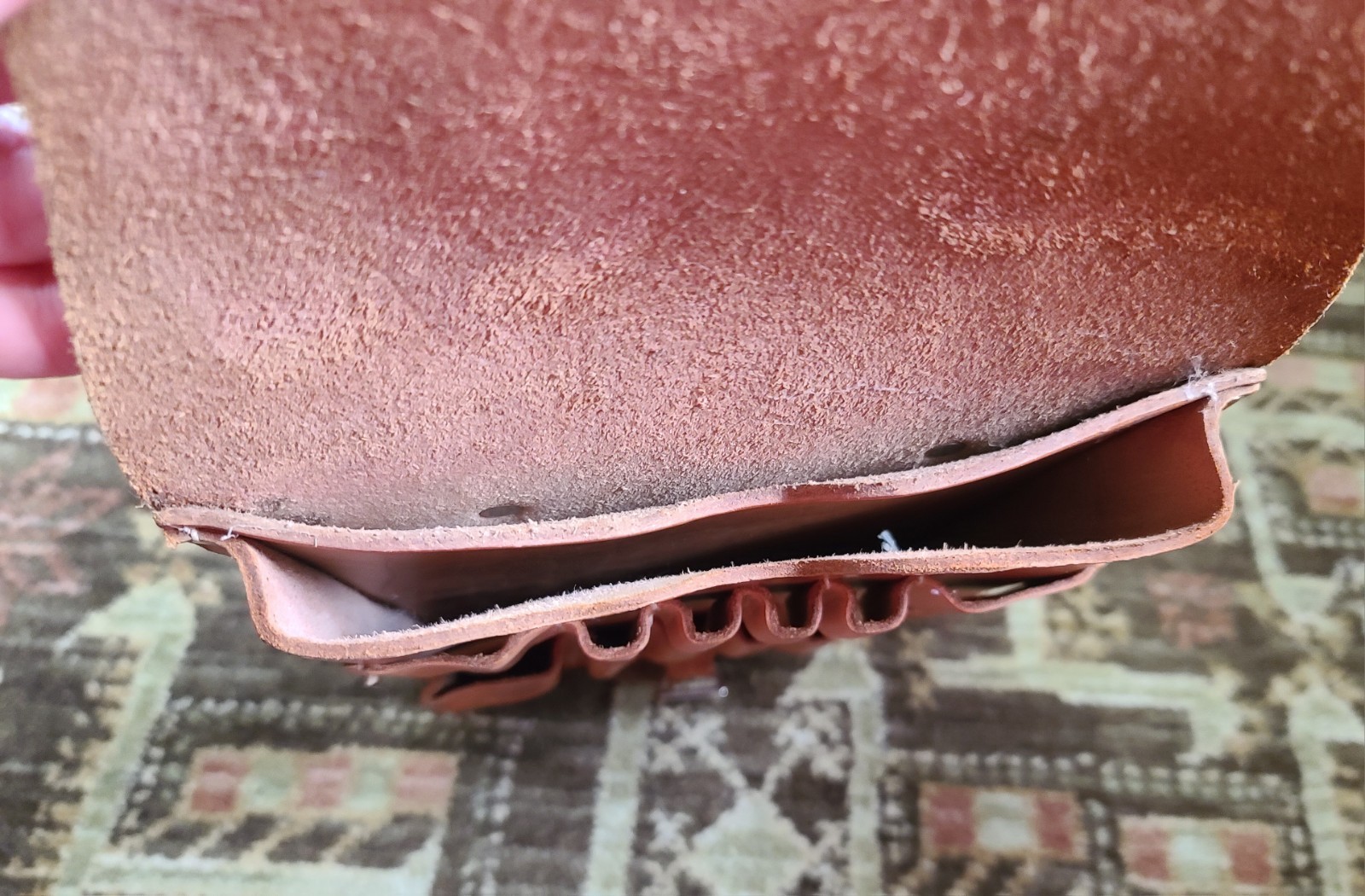 VTG Forestry Suppliers Inc Geologist Surveyor Tool Pouch Leather Belt Bag #33394