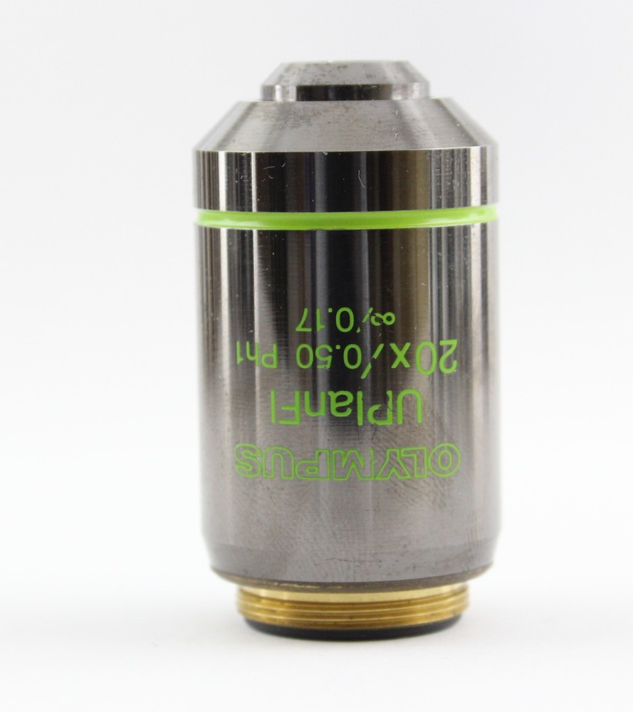 Olympus UPlanFL Ph1 20x 0.50 Phase Contrast Microscope Objective AX BX IX