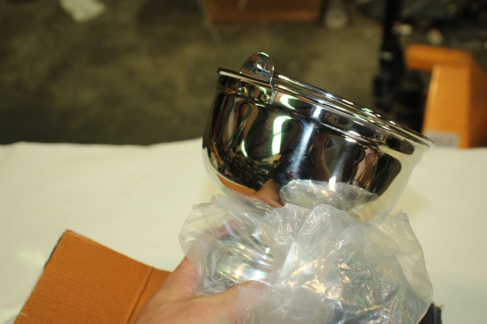 NEW Christus 12154206 Silver Secchiello Per Acqua Santa