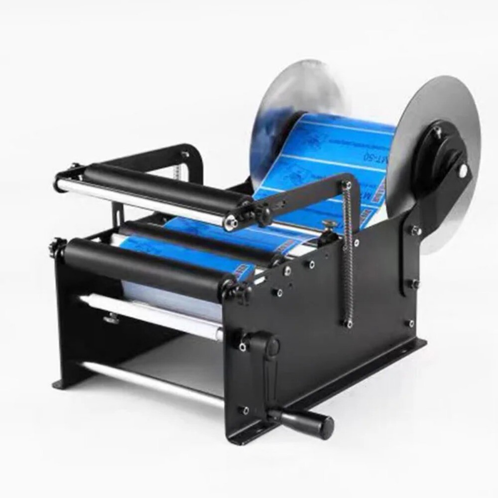 Small Hand Widening Round Bottle Labeling Machine Round Can Labeling Machine