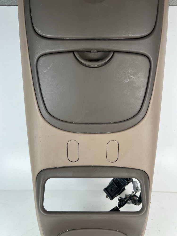 1997-2003 Ford Excursion Expedition Overhead Console Dome Light Beige Brown