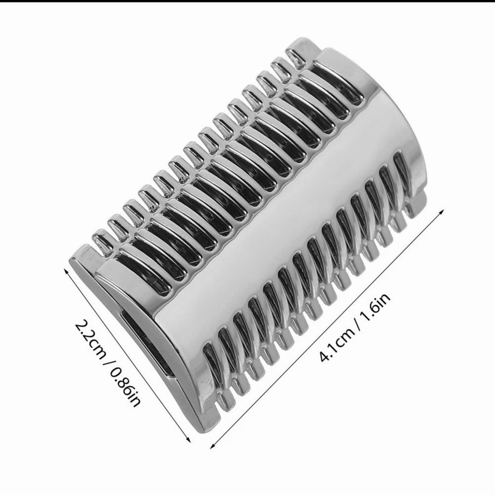 Razorock SLOC Safety Razor Replacement Head Chrome Open Comb