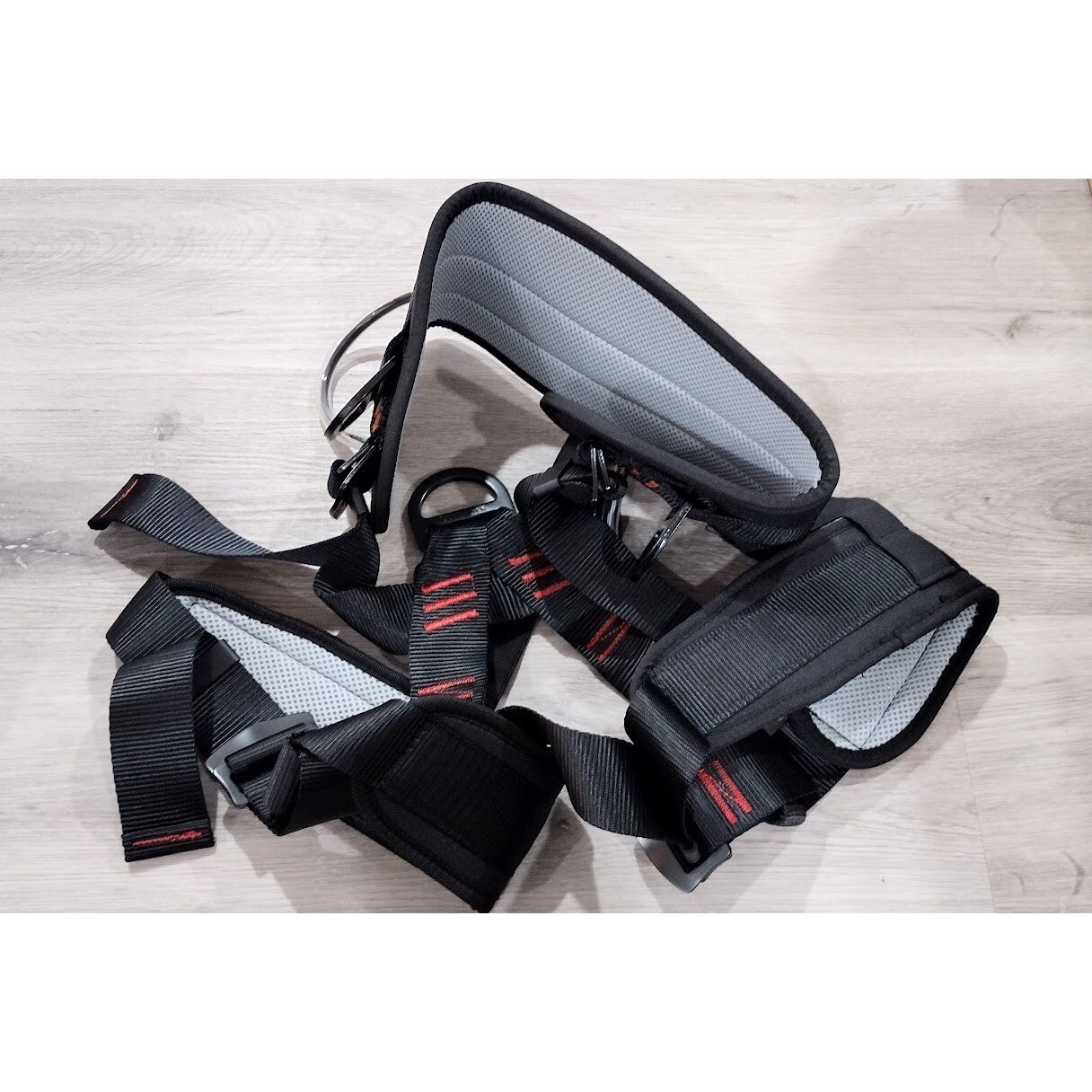 JATCSG Upgrade Cowhide Professional Tree Climbing Arborist Harness Safety Gear