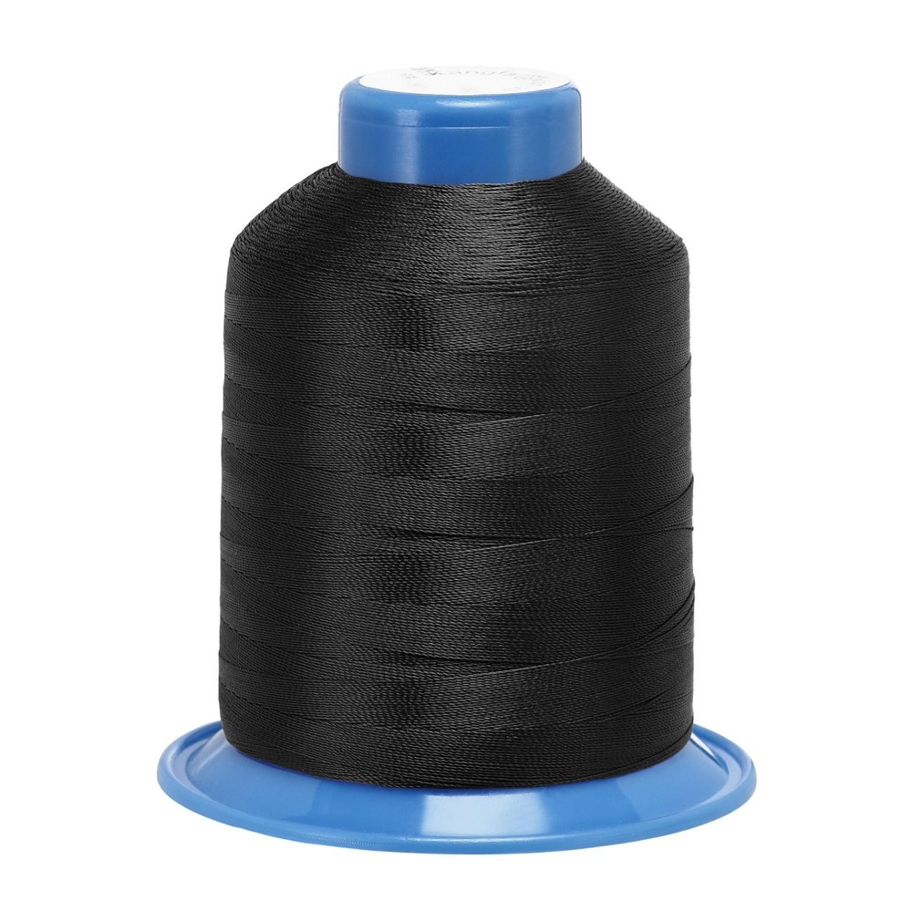 Bonded Polyester Thread Extra-strong 1968 Yards 150D/0.25mm (Dark Black)
