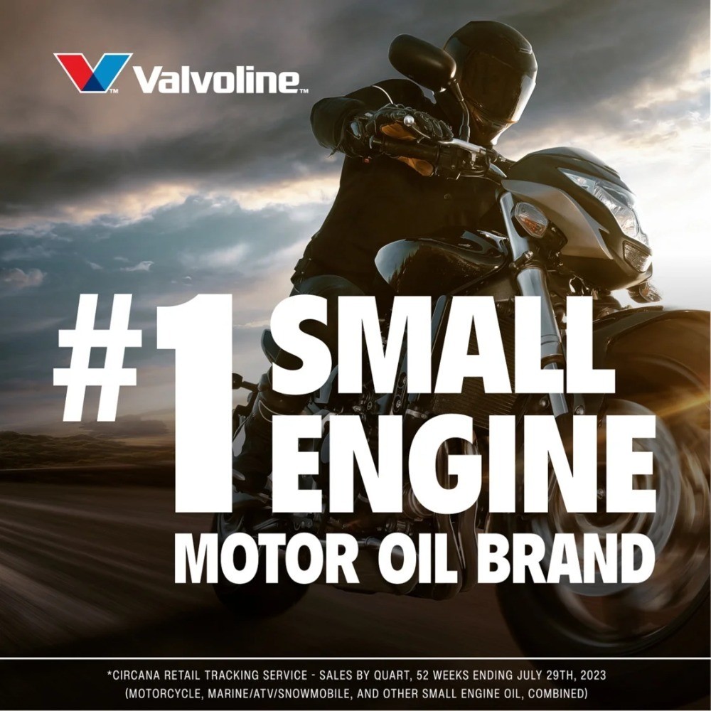 4-Cycle Motorcycle Engine Oil CV 10W40 1 Quart 6-Pack