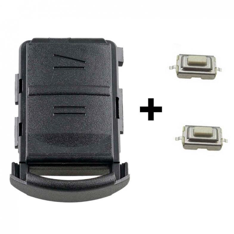 2 Button Car Key Remote Case Fit for MERIVA / OPEL / ASTRA with 2 Microswitch
