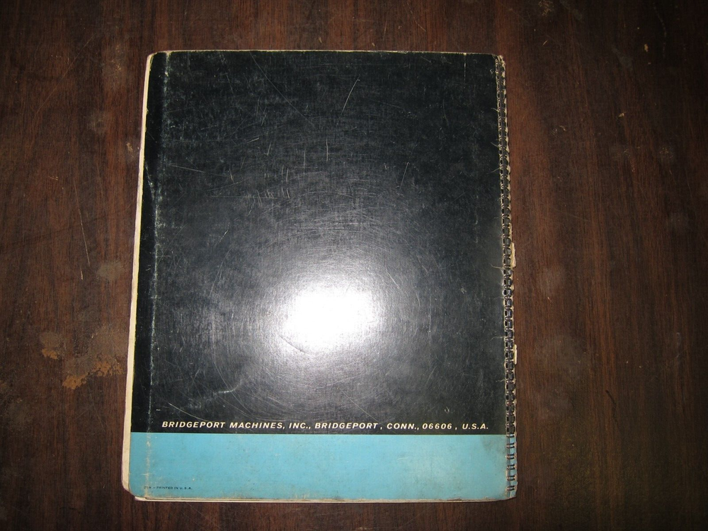 Vintage Bridgeport catalog BR64