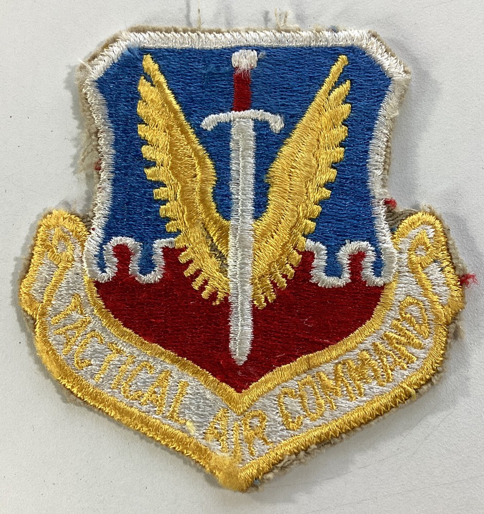 Tactical Air Command Patch Vintage Mid 1900s Langley Air Force Virginia