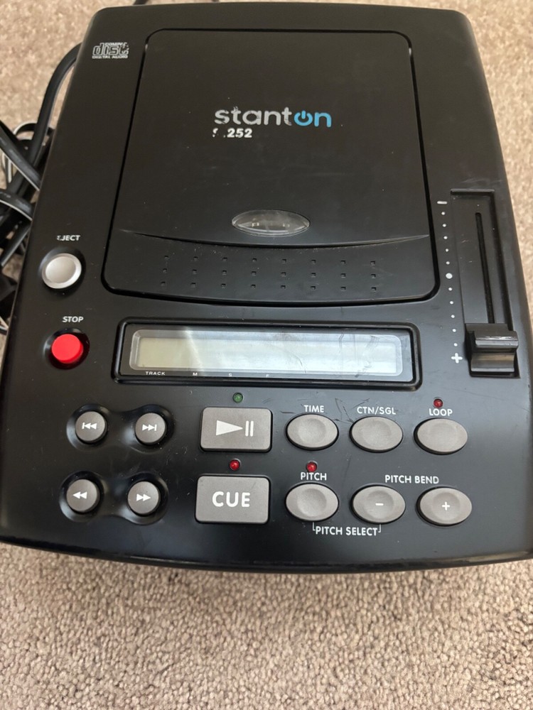 Stanton S-252 CD Player Professional DJ W/ Pitch Control Table Top
