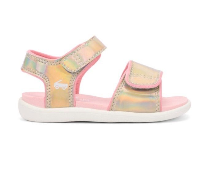 See Kai Run Basics Toddler Logan T-Strap Sandals Gold - SIZE 6