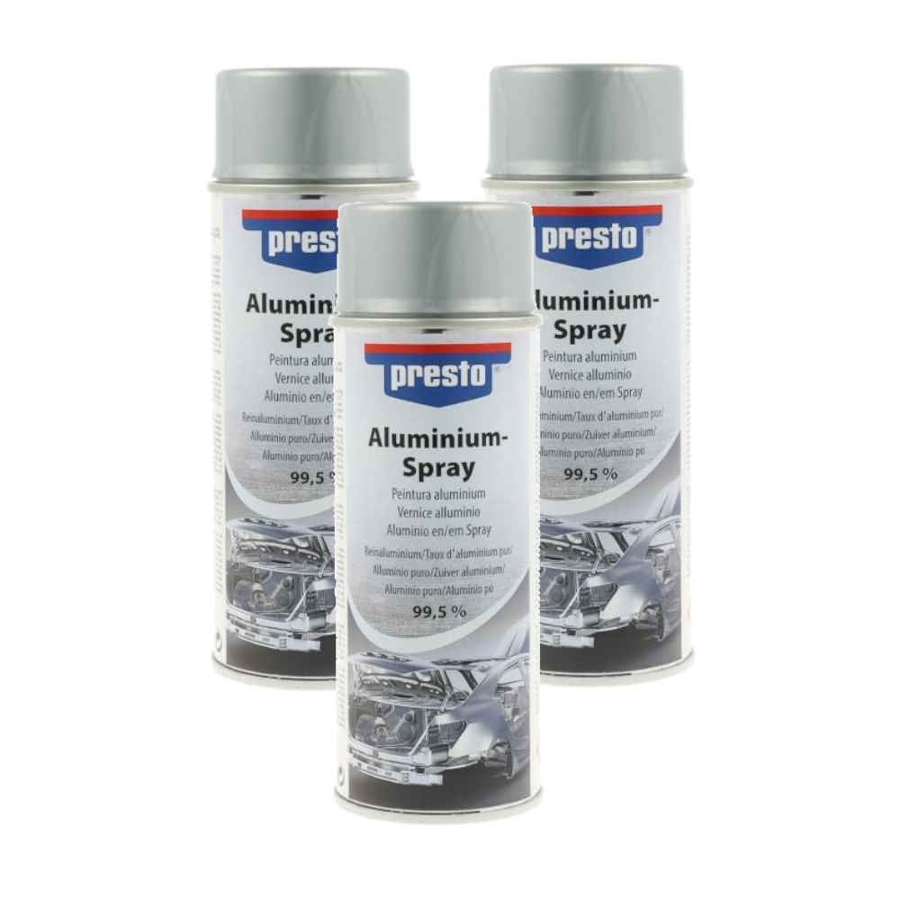 Presto Aluminium Spray 3x 400ml.