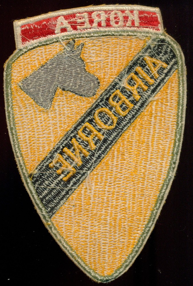 US Army 1st Cavalry Division Airborne Korea Patch AA-4