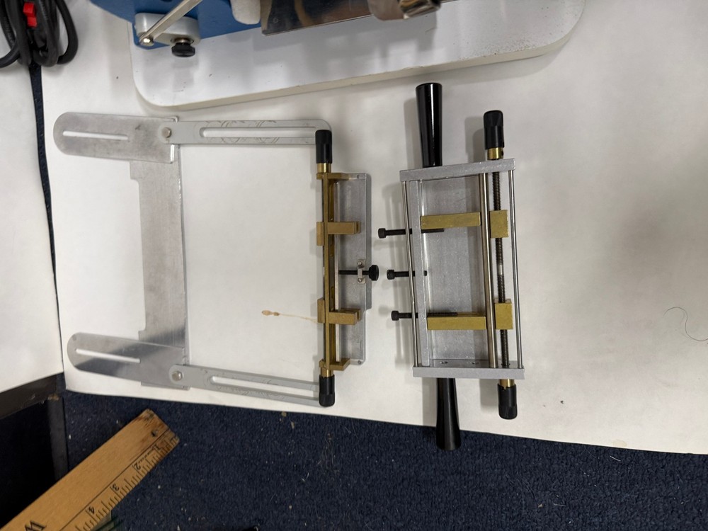 Howard Personalizer Hot Foil Imprinting Machine w/ Attachments/ type holders