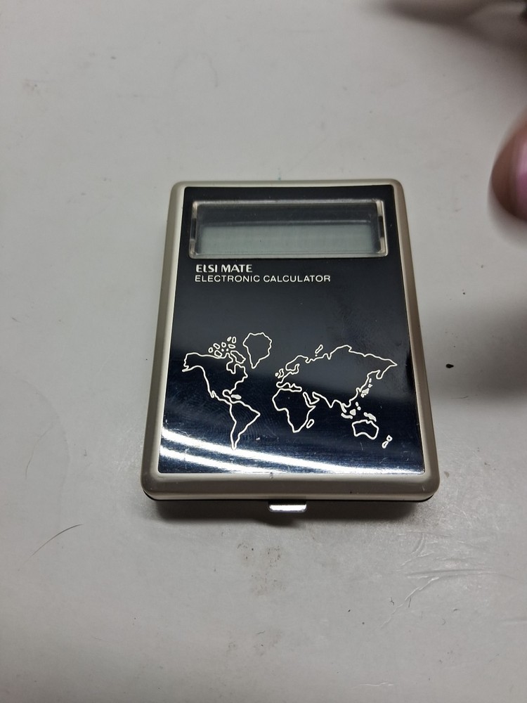 1980's Sharp ElsiMate CT-500 calculator, clock, stopwatch