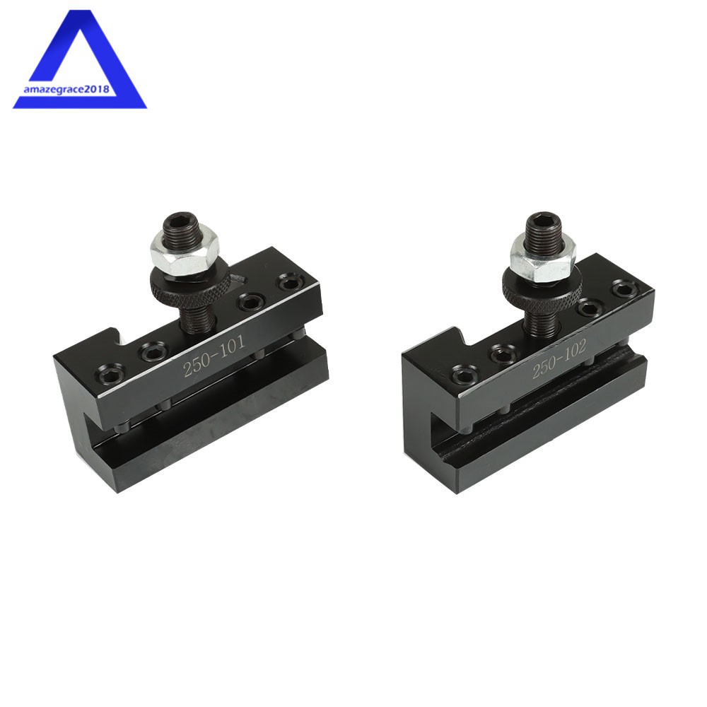 3Pcs Piston Type Quick Change Tool Post Holder AXA 250-100 Set For Swing Dia 12"