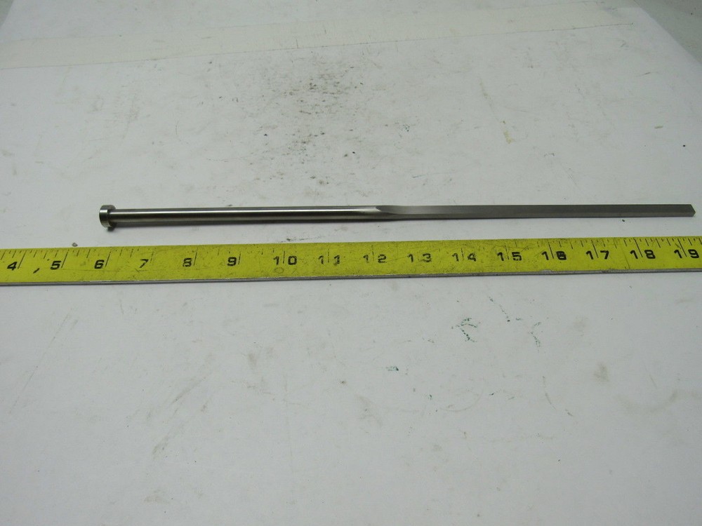 Plastic Mold Ejector Blade Inch 14" Long 0.331" Dia. 7" Blade Length
