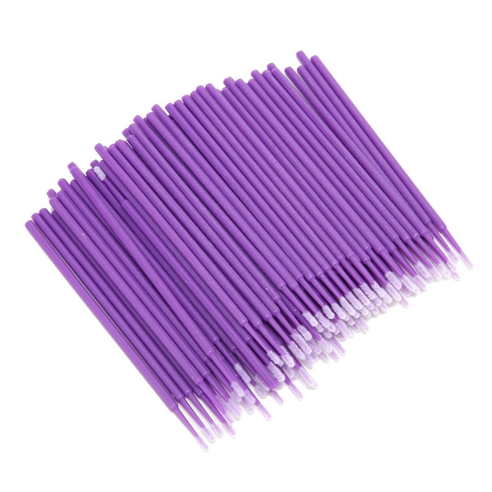 Hot Bendable Micro Applicator Brushes Micro Wands Supplies For Makeup