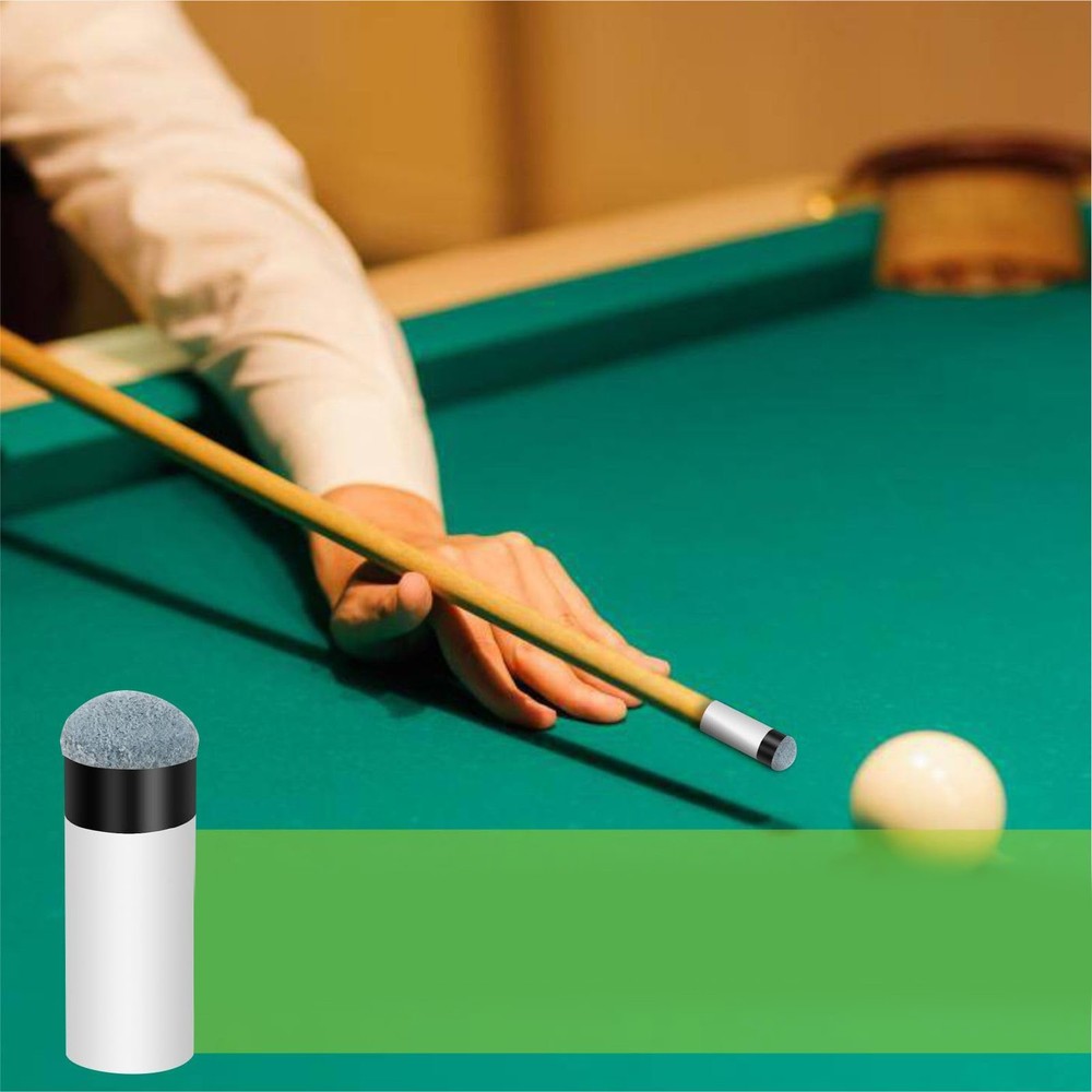 Pool Cue Tips Kit, 10 Sets Billiard Cue Tips, 12mm 13mm Ferrules, Blue