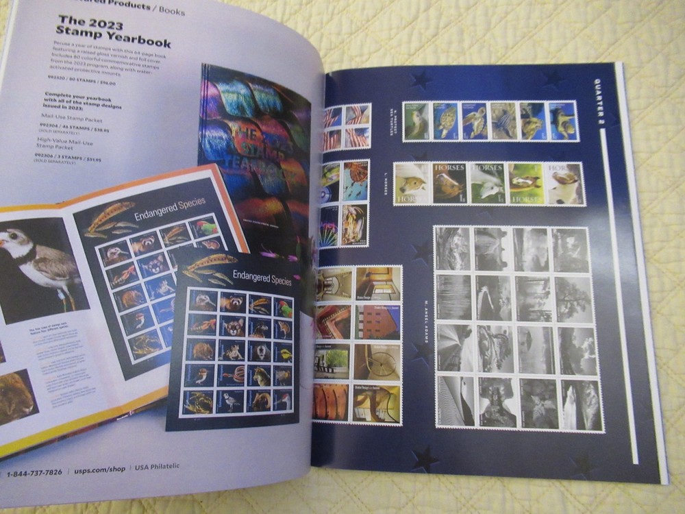 USPS USA Philatelic Summer & Fall 2024 Catalogs (2-Set)