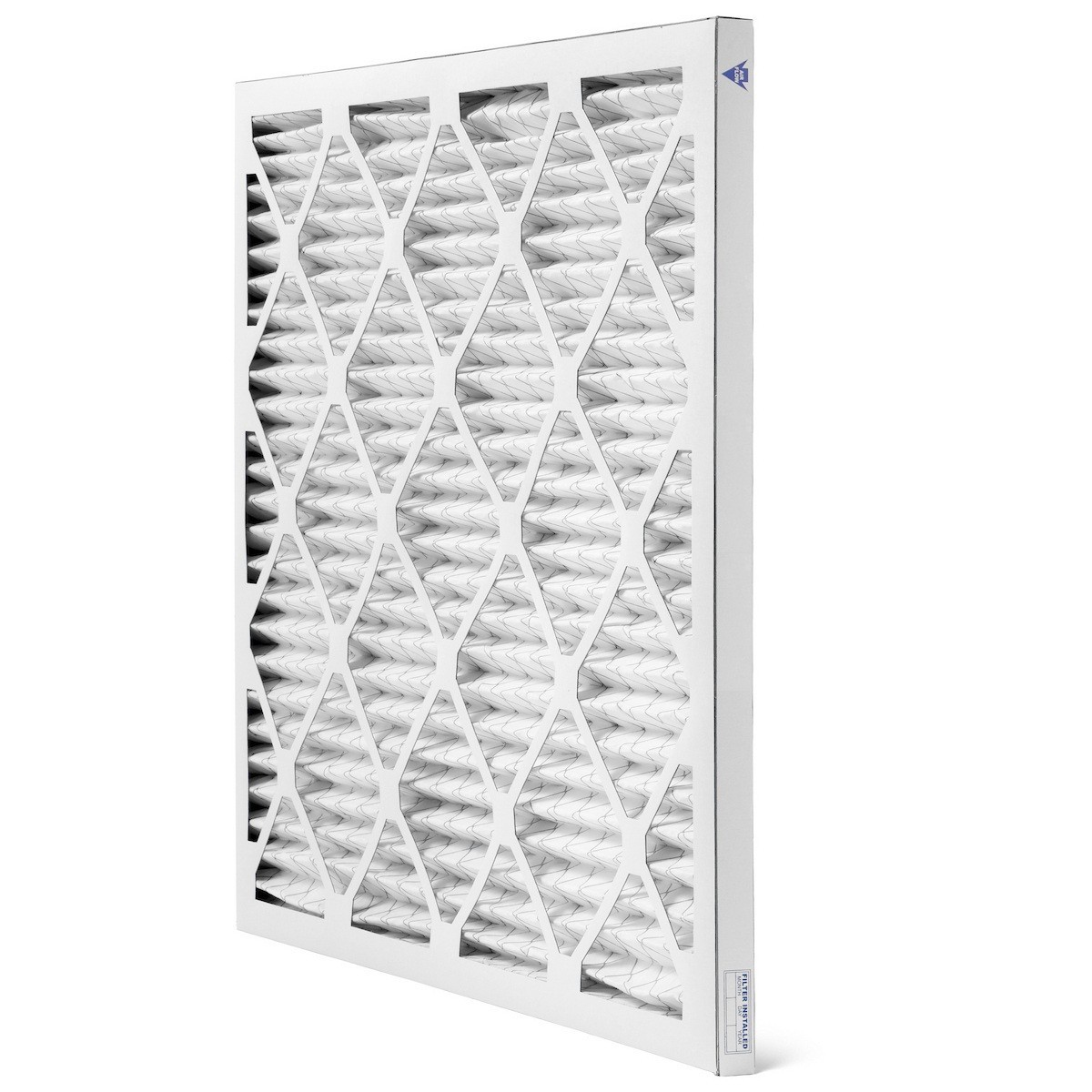 20x20x1 MERV 8 Pleated AC Furnace Air Filters.   Case of 12