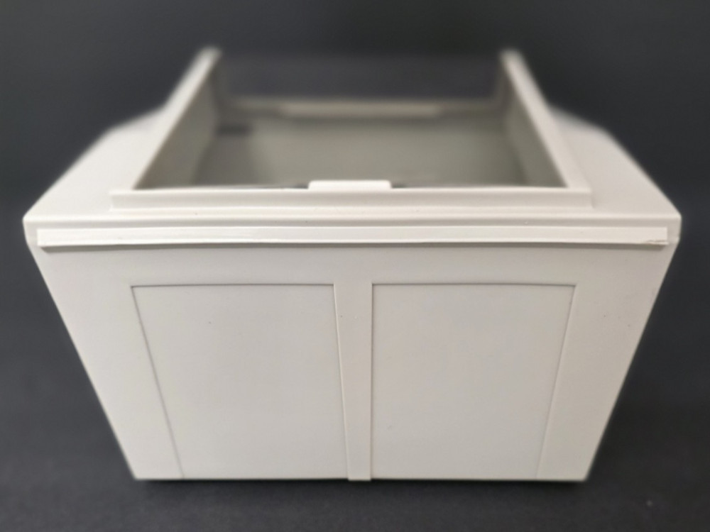 Fellowes White Workstation Multi-Media Floppy Disk Diskette Tray, Model 90111