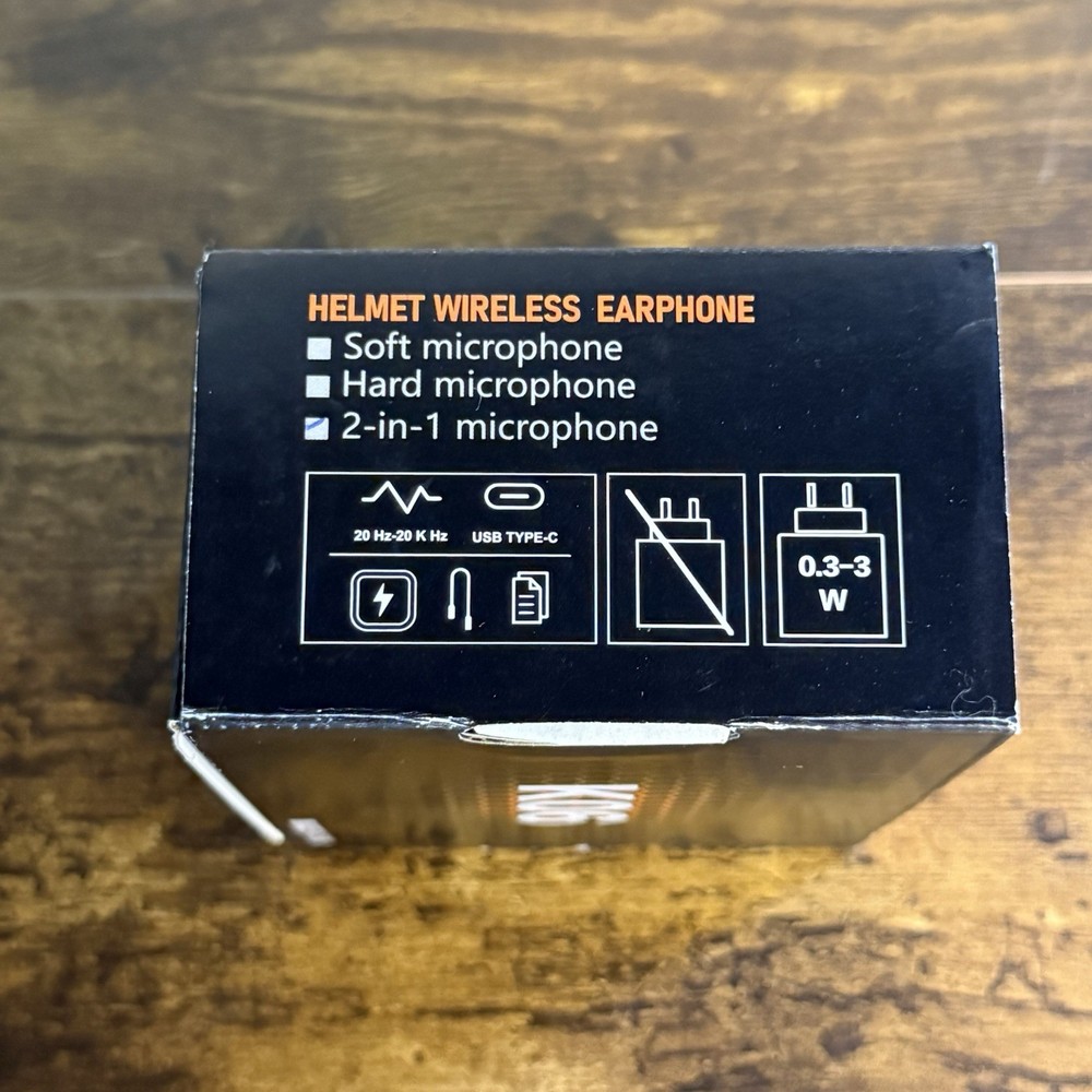 NEW – Wireless Motorcycle Helmet Earphone Microphone – K06