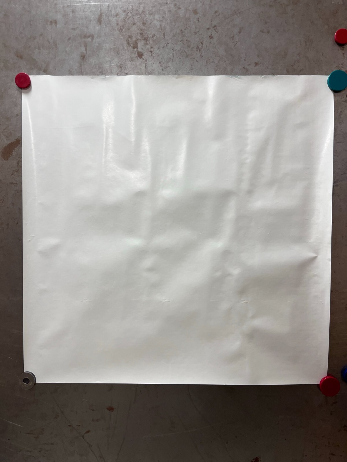 VAN MORRISON Too Long In Exile VINTAGE PROMO POSTER 1993 Polydor 24" x 24" CUBE