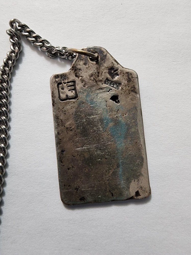 Handmade Sterling Silver Pendulum - Labyrinth Design 2