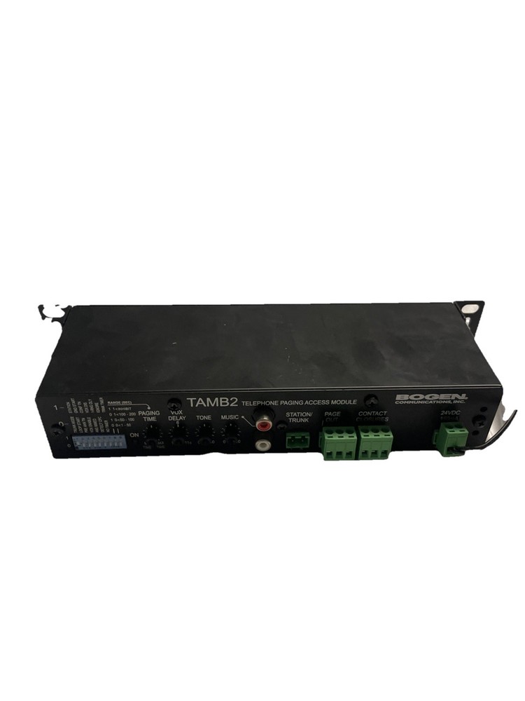 Bogen Communications TAMB2 Telephone Paging Access Module With Power Adapter