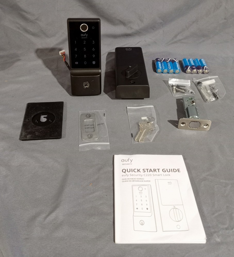Eufy Security Quick Smart Guide C220 Smart Lock
