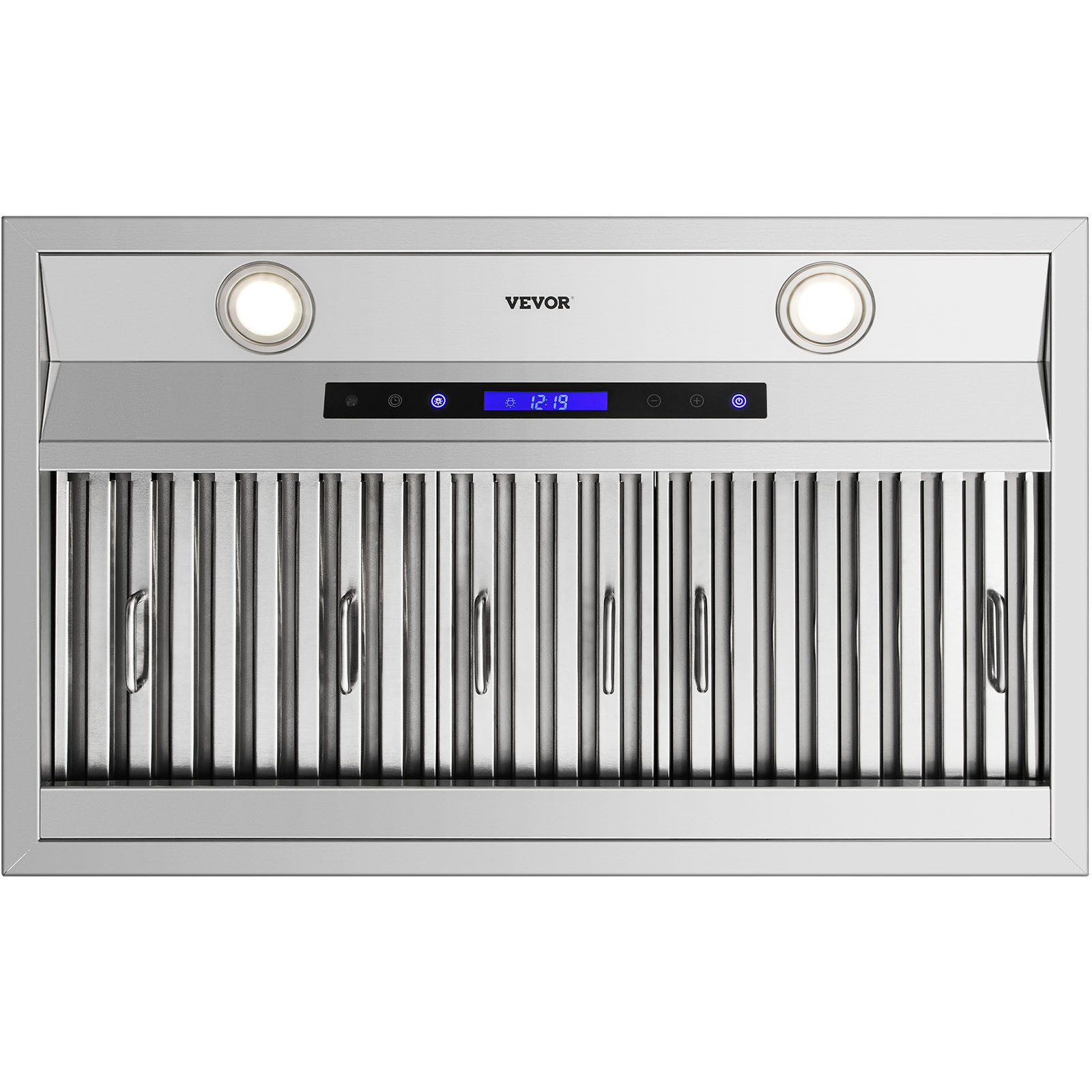 VEVOR Built-in Range Hood Insert Vent Hood 900CFM 30in Touch & Remote Control