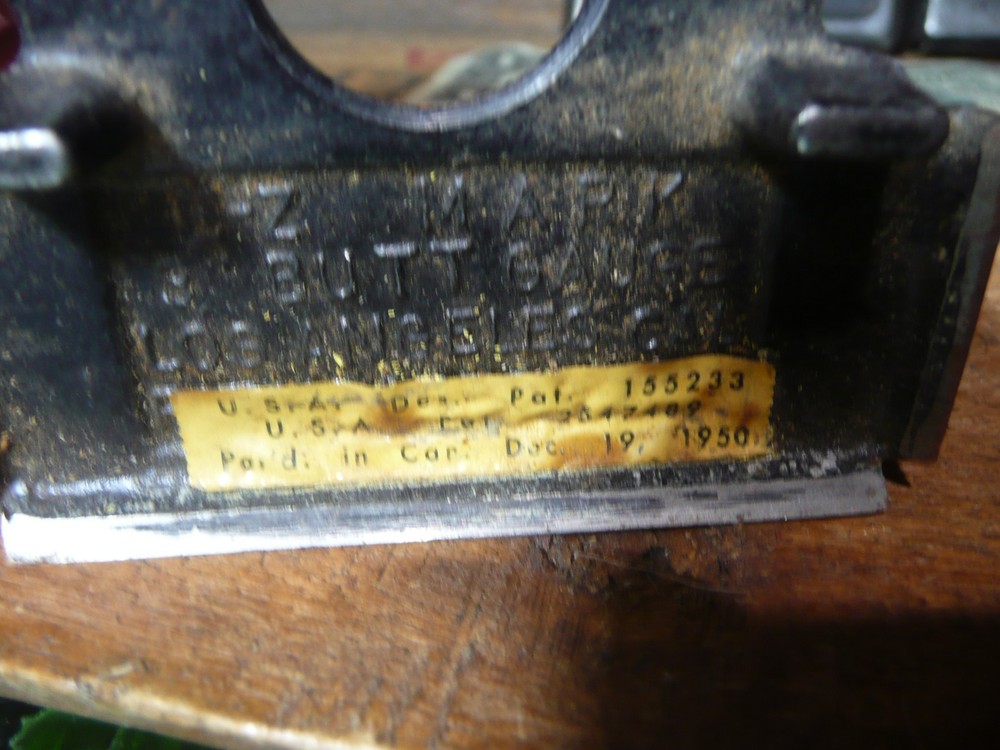 3 EASY-MARK Butt Gauges 3", 3 1/2" and 4 "