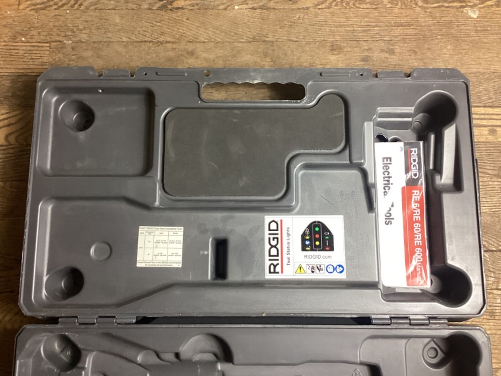 Ridgid RE 600-4PI Crimp Tool Carrying Storage CASE ONLY