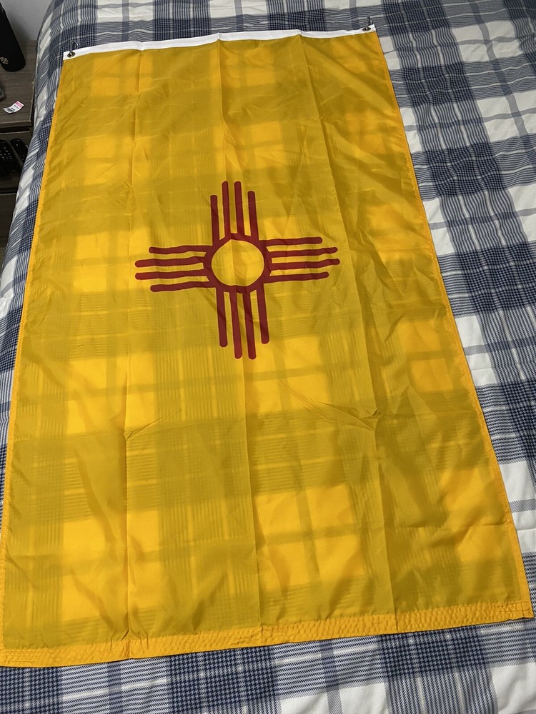 NEW MEXICO STATE Flag With Clips