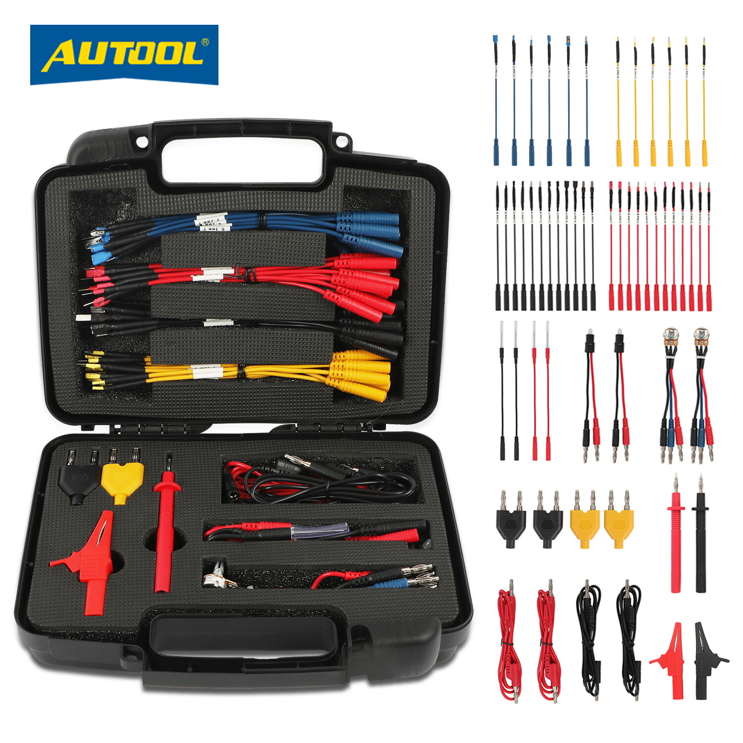 Multimeter Test Leads Kit Automotive Electrical Circuit Test Leads Diagnostic