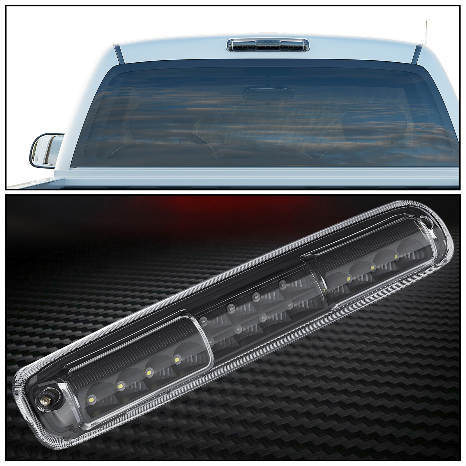 Led 3RD Tail Brake Light For 99-07 Chevy Silverado/GMC Sierra 1500 2500 3500