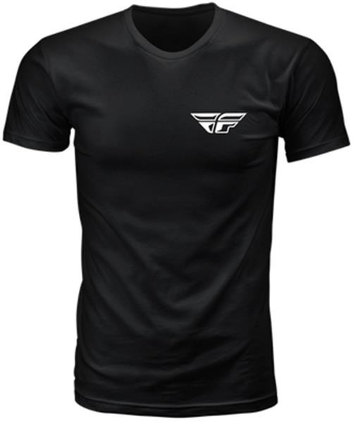 Fly Racing 354-0404X Fly Staple Tee Black Extra Large