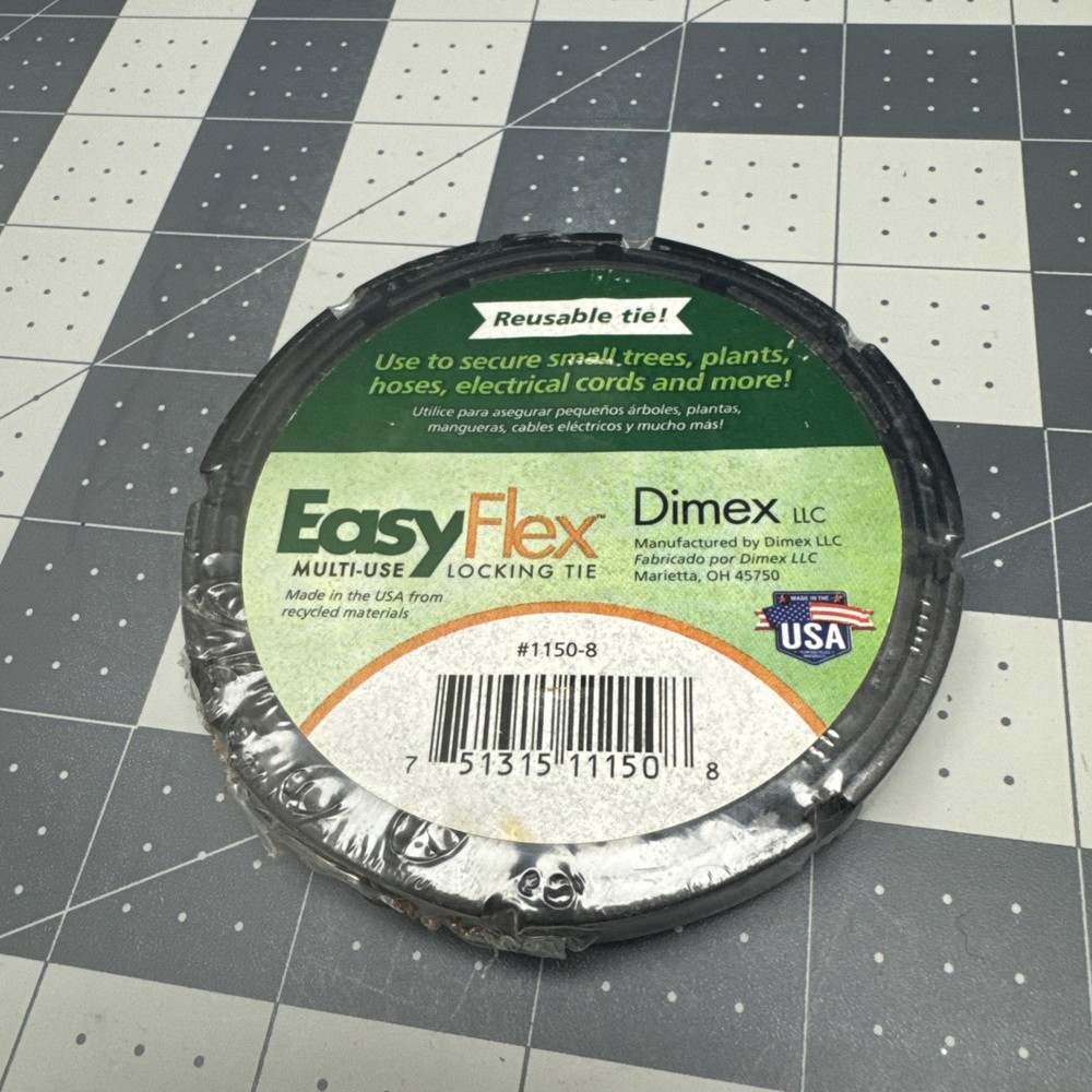 Multi- Use EasyFlex Multi Use Self Locking Ties 1/2" x 8 ft Reusable