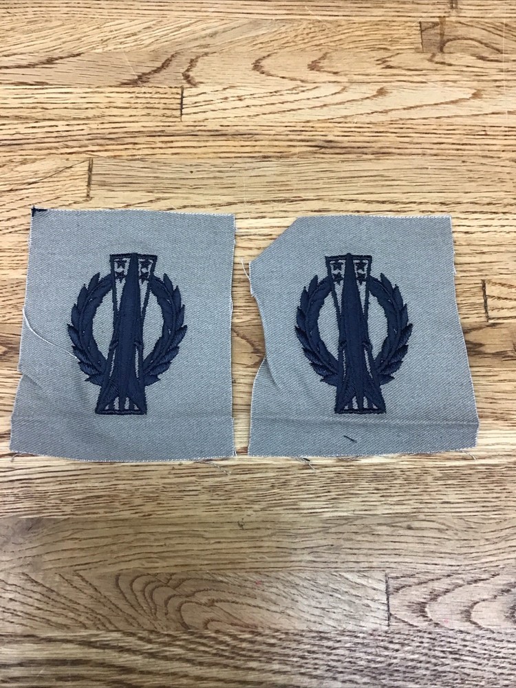 Vanguard US Air Force BDG ABU Sew On Emblem Basic Missile Operator Pair New UM
