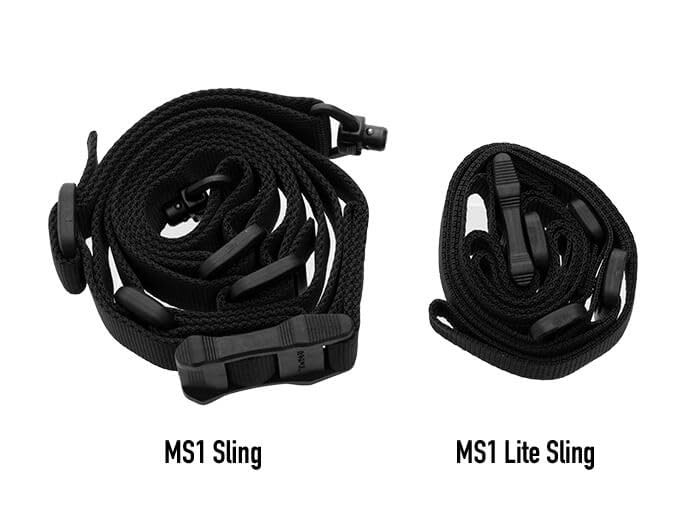 Magpul MS1 Lite Two-Point Quick-Adjust Sling, Gray - Compact, Durable