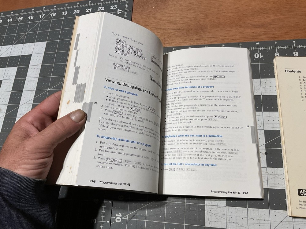 Hewlett-Packard HP 48G Series Calculator User's Guide, Quick Start Guide, 1993