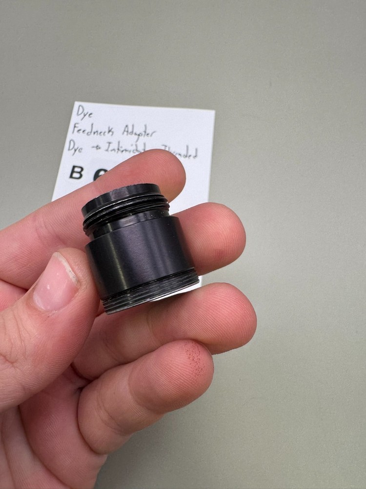 Dye Feedneck Adapter Dye- Intimidator Threaded