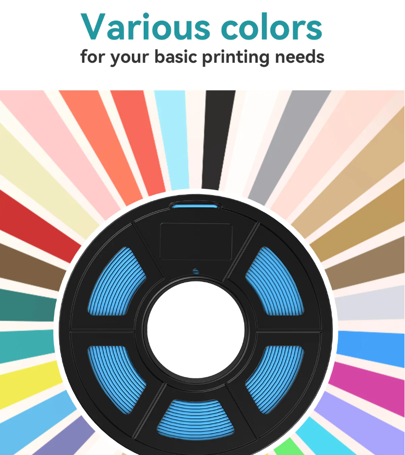 5x1KG 5x10KG 20x1KG Sunlu 1.75MM PLA Filament For 3D Printer 1KG Spool