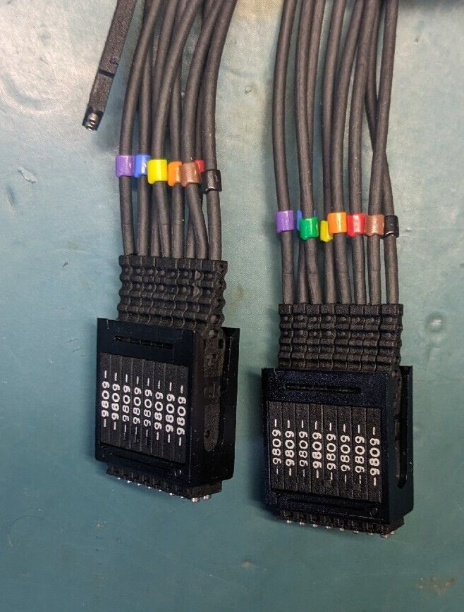 (3) Tektronix P6417 Logic Analyzer Probe Cable